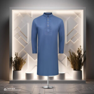 Premium Embroidered Panjabi – AH05