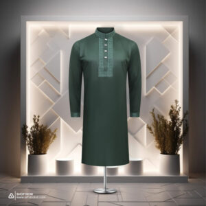 Premium Embroidered Panjabi – AH06